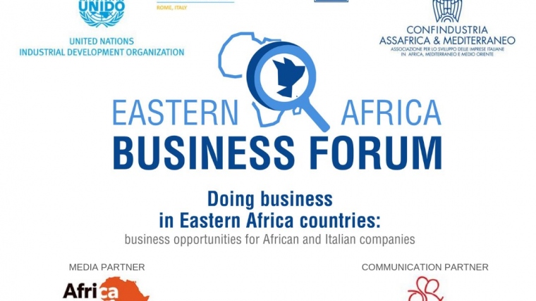 11 Giugno 2019: Opportunità economiche e di scambio tra Italia e Africa, a Roma il primo Eastern Africa Business Forum