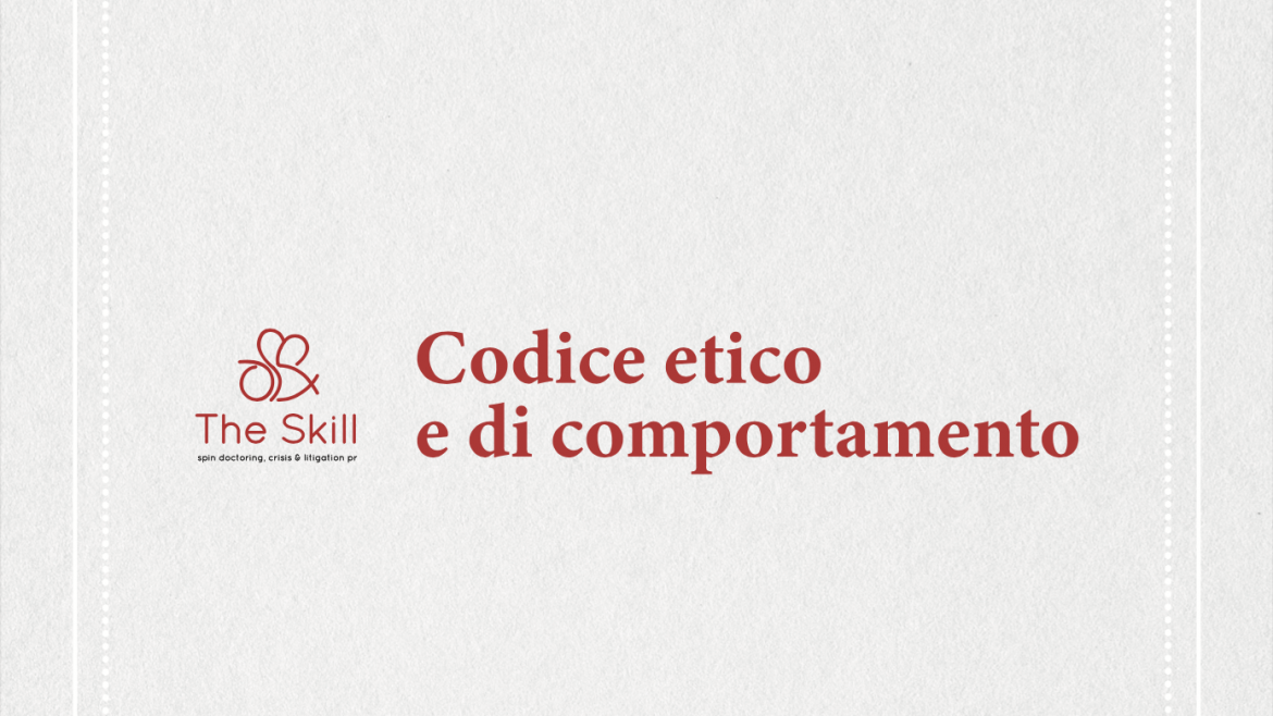 The Skill presenta il proprio “Codice etico e di comportamento”. Avvenire dedica al Gruppo la seconda pagina
