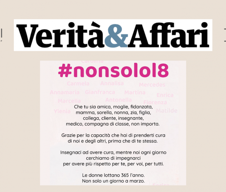 #NONSOLOL8 – La campagna di The Skill Group su Verità & Affari